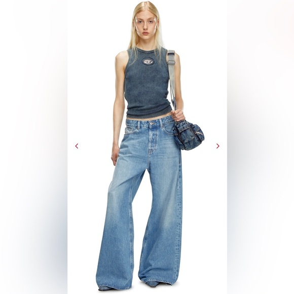 Diesel 1996 D-Sire-S1 Relax Fit Low Waist Jeans Size 26 - Picture 14 of 14